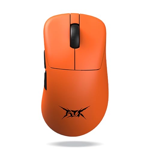ATK Blazing Sky Z1 Wireless Gaming Mouse, PAW3950 Sensor, 8KHz Polling, Optical Switches, nRF52840, 57g Ergonomic, 2.4G/USB-C, 500mAh Battery (Z1 Ultra, Orange)