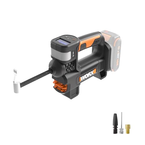 WORX Cordless Tire Inflator 20V Air Compressor, WX092L.9