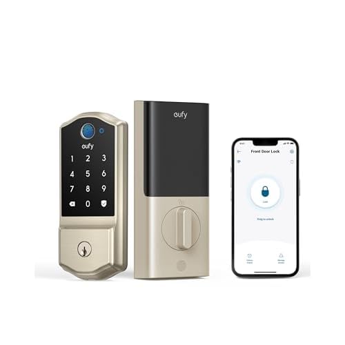 eufy Security Smart Lock C220, Fingerprint Keyless Entry Door Lock
