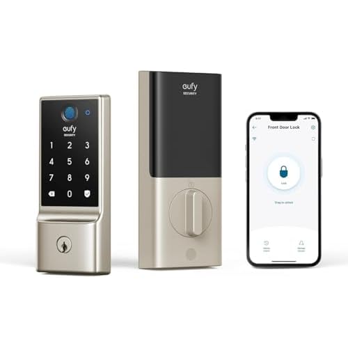 eufy Security Smart Lock C220, Fingerprint Keyless Entry Door Lock
