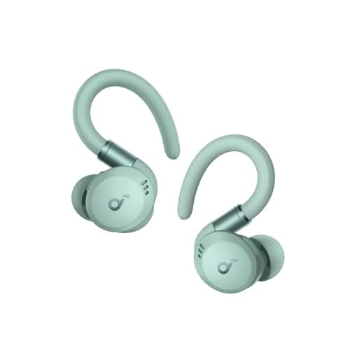 Soundcore Sport X20 by Anker Noise Cancelling Workout Earbuds, Ear Hooks