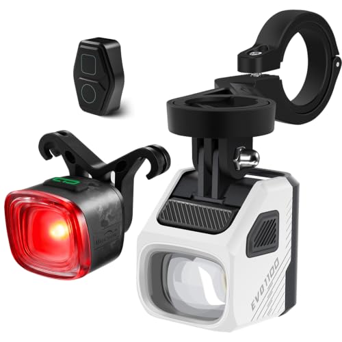 Magicshin Bike Light Combo Cut-Off EVO 1100 & Urbo Brake Rear Bicycle Light