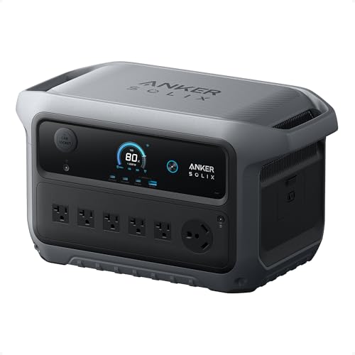 Anker SOLIX C2000 Gen 2 Portable Power Station, 2,048Wh, 2,400W, Camping