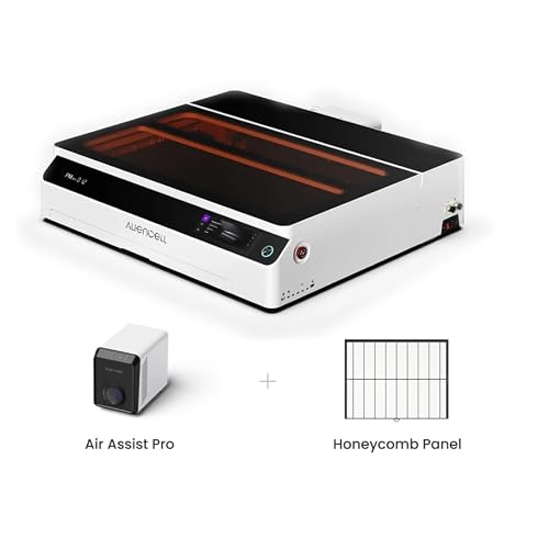 Aliencell 40W X1 Laser Engraver Machine and Honeycomb Panel Set