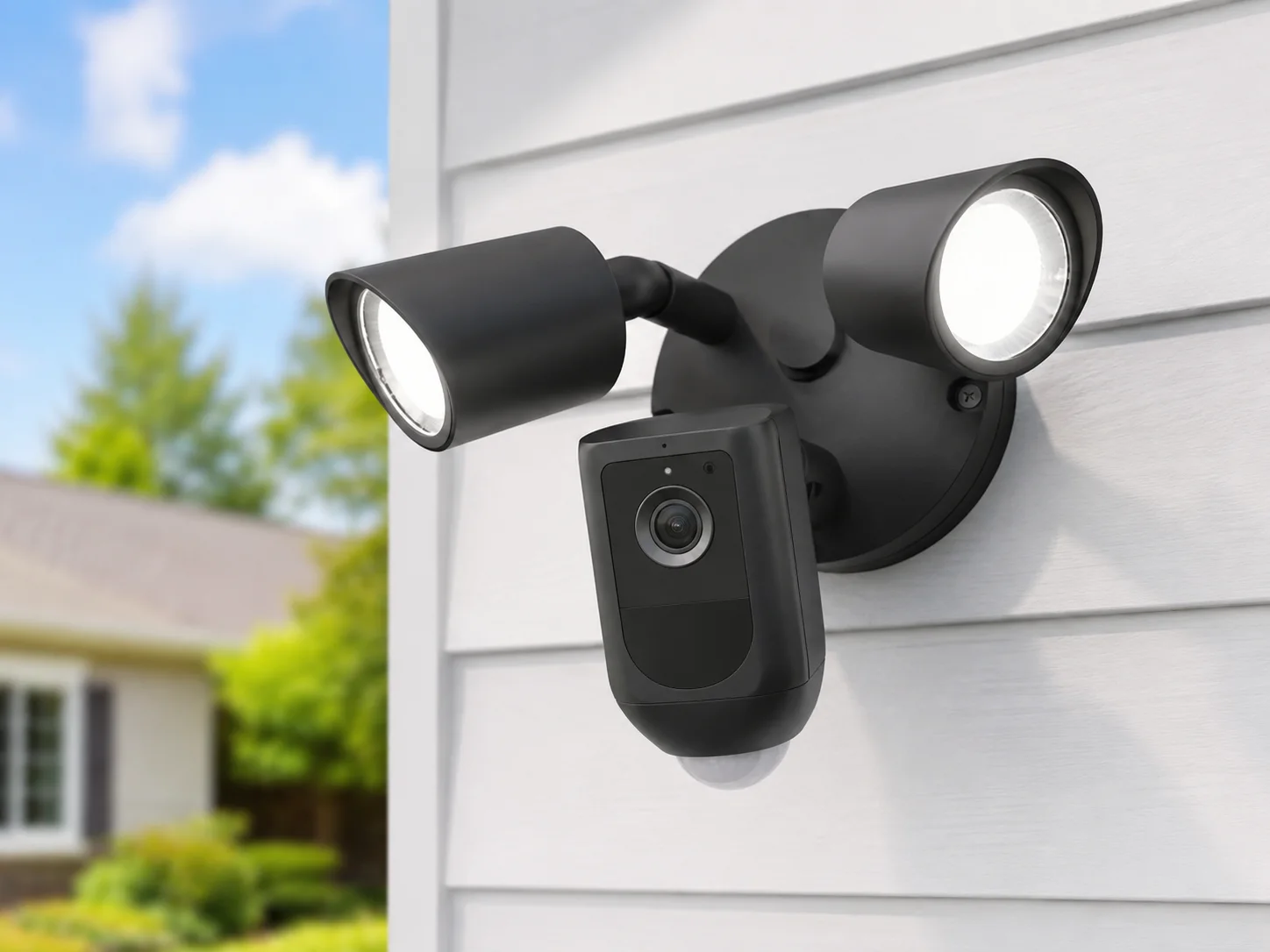 Ring Outdoor Floodlight Security Cam Plus