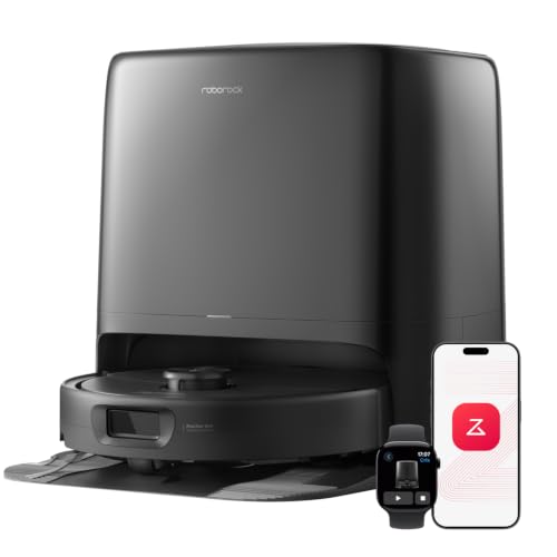 roborock 2026 New Qrevo 2 Pro Robot Vacuum and Mop, 20,000Pa Suction, FlexiArm Edge Mopping, Zero-Tangle, High-Temperature Mop Self-Cleaning, Smart Obstacle Avoidance, Auto Mop Removal, Blac